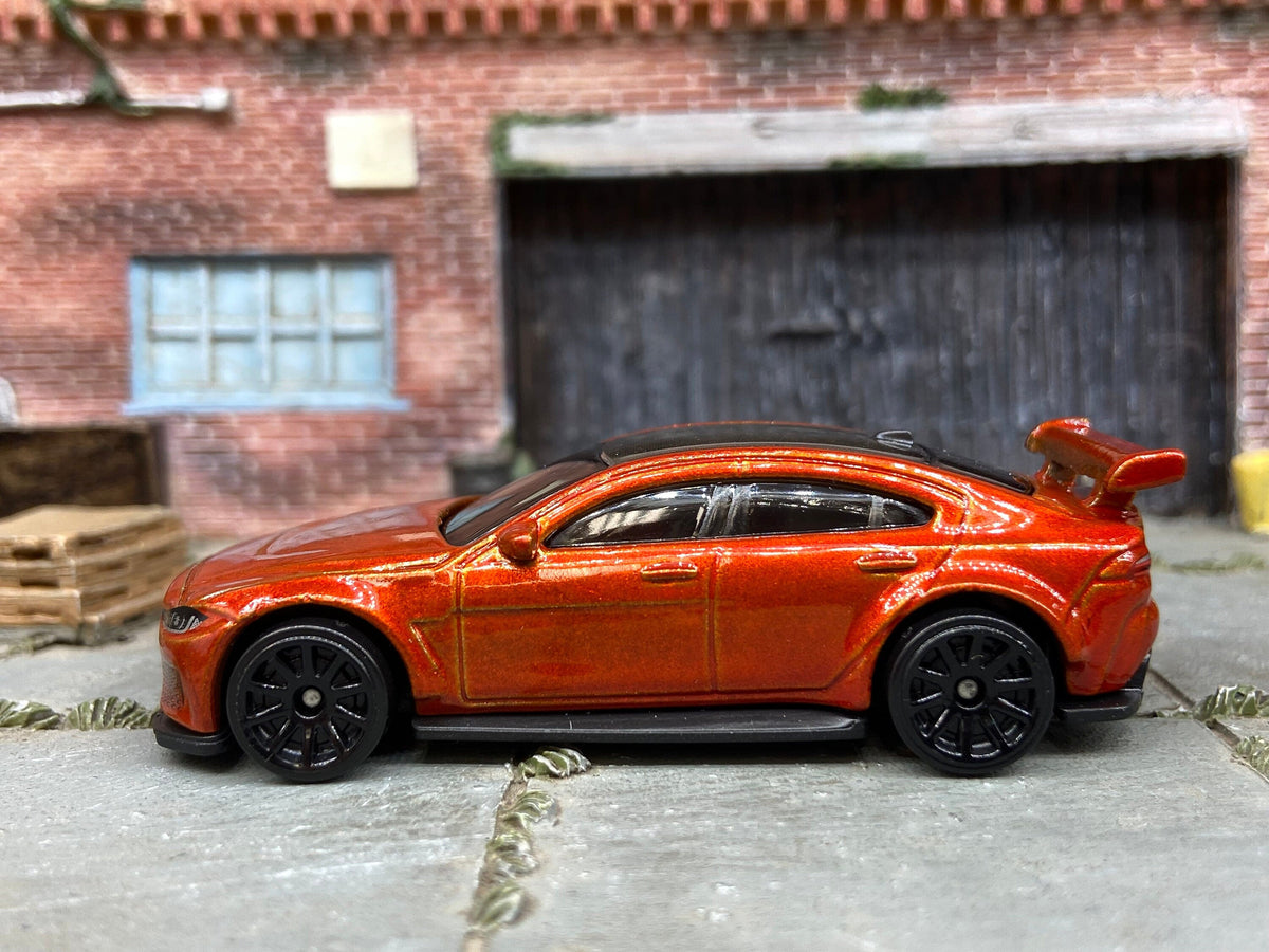 Loose Hot Wheels Jaguare XE SV Project 8 in Orange
