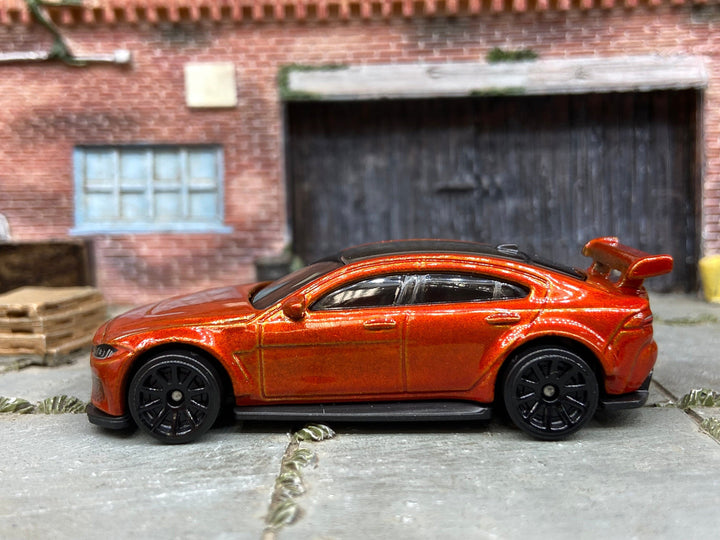 Loose Hot Wheels Jaguare XE SV Project 8 in Orange