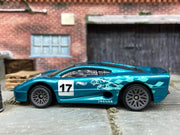 Loose Hot Wheels - Jaguare XJ220 - Teal — view 3
