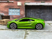 Loose Hot Wheels 2017 Acura NSX - Green — view 3
