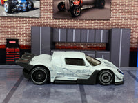 Loose Hot Wheels - Mad Mike Drift Attack - Gray and Black