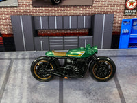 Loose Hot Wheels - Honda CB750 Cafe Motorcycle - Green