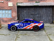 Loose Hot Wheels - 2018 Ford Mustang GT - Blue Stars and Stripes