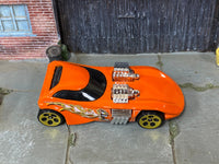 Loose Hot Wheels - Twin Mill II - Orange — view 2