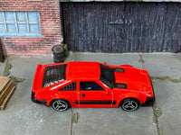 Loose Hot Wheels - 1982 Toyota Supra - Red and Black — view 2
