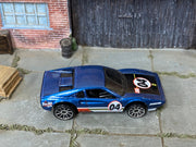 Loose Hot Wheels - Ferrari 308 - Blue and Black 04 — view 2