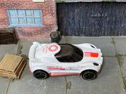 Loose Hot Wheels - Hi-Beam - White and Pink Tokyo 2020 Olympics — view 2