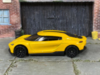 Loose Hot Wheels - Koenigsegg Gemera - Yellow — view 3