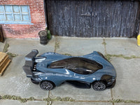 Loose Hot Wheels - Celero GT - Gray and Black — view 2