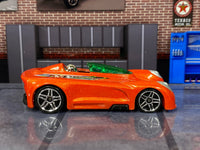 Loose Hot Wheels - Monoposto - Orange and Green