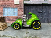 Loose Hot Wheels - Tooned Twin Mill - Green — view 3