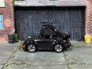Loose Hot Wheels - Tooned Porsche 911 Turbo 3.6 - Black — view 3