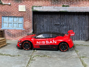 Loose Hot Wheels - Nissan Leaf Nismo RC02 - Red Nissan Livery — view 3
