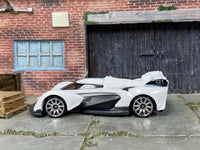 Loose Hot Wheels - McLaren Solus GT - White — view 3