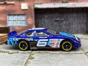 Loose Hot Wheels - Dodge 2012 NASCAR - Blue MOPAR 6 — view 3