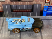 Loose Hot Wheels - Hot Weiler - Blue and Black — view 2