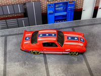 Loose Hot Wheels - 1970 Chevy Camaro RS - Red Stars and Stripes — view 2