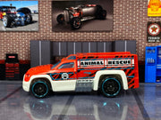 Loose Hot Wheels - Recue Duty - Animal Rescue Red and White — view 3