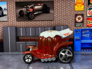 Loose Hot Wheels - Dessert Drifter - Red and White Jello Racer — view 3