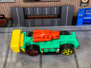 Loose Hot Wheels - Bricking Speed - Green, Red and Yellow — view 2
