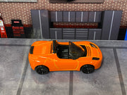 Loose Hot Wheels - Tesla Roadster - Orange — view 2