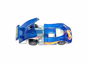 Loose Hot Wheels - Sol-Aire CX4 Race Car - Hot Wheels Blue — view 3