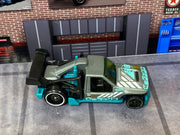 Loose Hot Wheels - LOLUX Hot Rod - Gray and Teal 68 — view 2