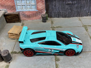 Loose Hot Wheels - McLaren F1 GTR - Light Blue #3 Race Livery — view 2