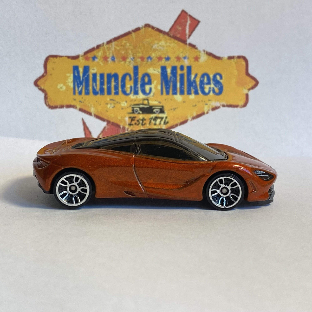 2018 HOT WHEELS #178/365 MCLAREN 720s #1/10 factory fresh orange loose