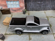Loose Hot Wheels Dodge Power Wagon 4x4 Truck In Silver — view 2