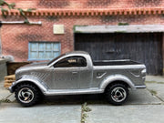 Loose Hot Wheels Dodge Power Wagon 4x4 Truck In Silver — view 3