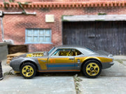 Loose Hot Wheels - 1967 Pontiac Firebird - 51st ANN Satin Gray and Gold Livery