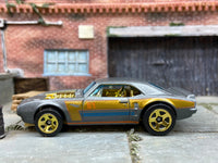 Loose Hot Wheels - 1967 Pontiac Firebird - 51st ANN Satin Gray and Gold Livery — view 3