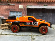 Loose Hot Wheels Toyota Tacoma Off Road 4x4 Baja - Holley 55 Orange — view 3