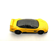 Loose Hot Wheels - 1990 Acura NSX - Yellow and Black — view 2