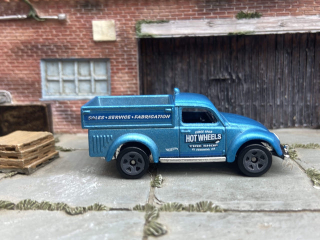 Loose Hot Wheels - 1949 VW Volkswagen Beetle Pick Up Truck - Blue