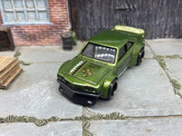 Loose Hot Wheels - Mazda RX-3 - Green — view 2