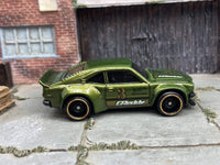 Loose Hot Wheels - Mazda RX-3 - Green — view 3