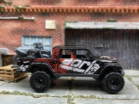 Loose Hot Wheels - 2020 Jeep Gladiator - Black Borla — view 3