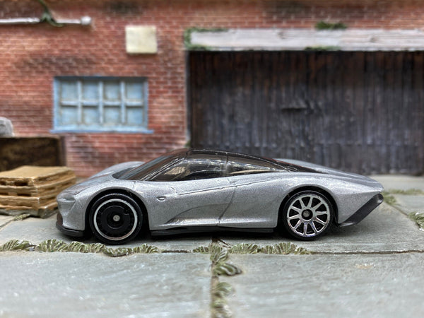 Loose Hot Wheels - McLaren Speedtail - Silver
