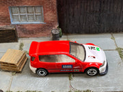 Loose Hot Wheels - Honda Civic Custom Race Car - Red and White 78 — view 2