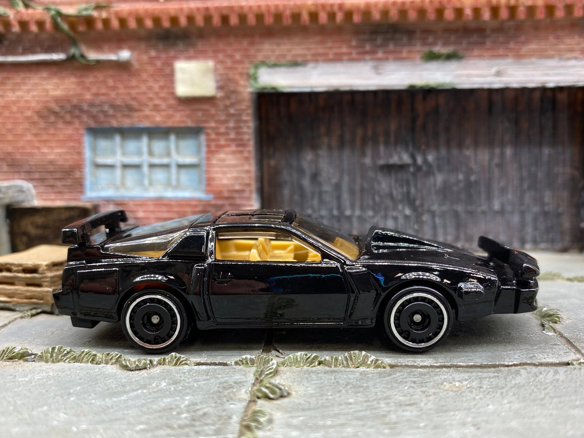 Loose Hot Wheels - Knight Rider KITT Super Pursuit Mode TV Series Car - Black
