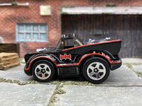 Loose Hot Wheels - Batman Batmobile 60's TV Series Car TOON'D - Black and Red — view 3