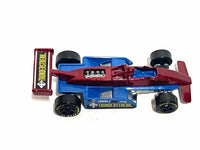 Loose Hot Wheels - Thunderstreak Indy Car - Dark Red and Blue — view 2
