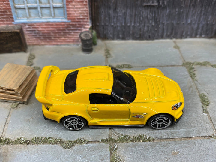 Loose Hot Wheels - Honda S2000 - Yellow — view 2