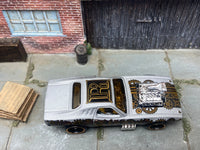 Loose Hot Wheels - Rodger Dodger - Gray, Black and Gold — view 2