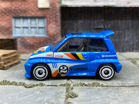 Loose Hot Wheels - 1985 Honda City Turbo II - Blue