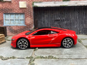 Loose Hot Wheels: 2017 Acura NSX - Red — view 3