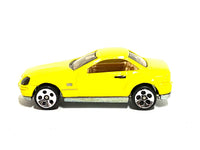 Loose Hot Wheels - Mercedes-Benz SLK - Yellow