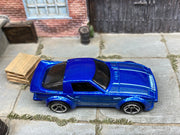 Loose Hot Wheels - Mazda RX-7 - Blue Greddy Livery — view 2
